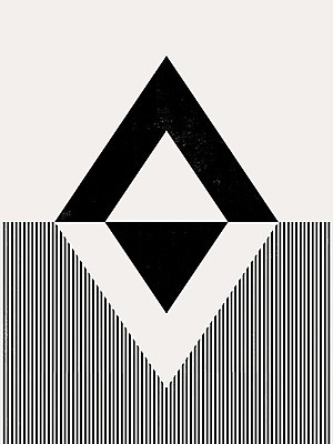 EPS 해외이미지 선 일러스트 사람없음 삼각형 그림 반전 미니멀 해외일러스트 도형 컨셉 파일형식 벡터 이미지허브