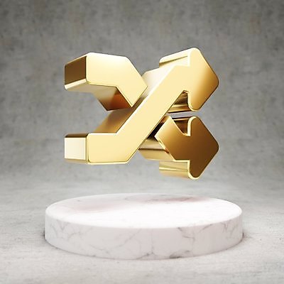 JPG 해외이미지 화살표 일러스트 사람없음 3D 디지털 금색 황금 심볼 광택 교차 해외일러스트 컬러 디지털합성 파일형식 이미지허브