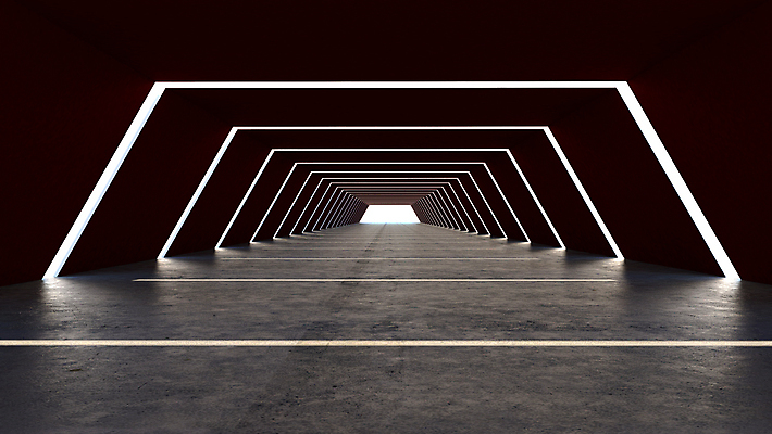 포토 JPG 해외이미지 모양 디자인 벽 과학 컨셉 일러스트 벽지 추상 미래 바닥 기술 실내 미술 사람없음 내부 빨간색 빛 반사 3D 우주 디지털 검은색 공백 블록 방 무대 흰색 복도 터널 만들기 네온 육각형 광 엘리먼트 콘크리트 주도 해외일러스트 도형 길 컬러 무늬 모션 문화예술 예절 디지털합성 파일형식 이미지허브