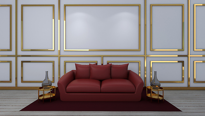 포토 JPG 해외이미지 탁자 바닥 벽면 사람없음 소파 한개 3D 꽃병 공간 나무바닥 목업 버건디 해외포토 1 꽃 벽 가구 의자 빨간색 디지털합성 파일형식 이미지허브