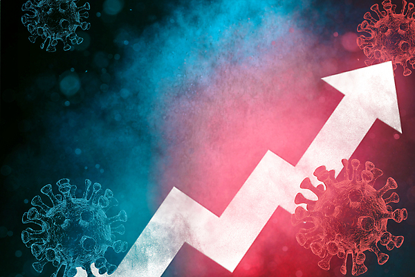 포토 JPG 해외이미지 백그라운드 사람없음 빨간색 파란색 디지털 바이러스 질병 상승 먼지 미생물 위기 해외포토 컬러 컨셉 의학 생물 파일형식 이미지허브