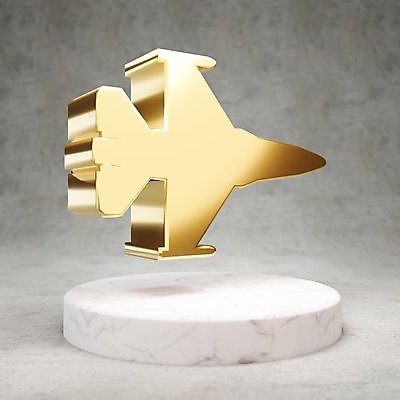 JPG 해외이미지 일러스트 비행기 사람없음 3D 디지털 금색 황금 심볼 광택 해외일러스트 컬러 항공교통 대중교통 디지털합성 파일형식 이미지허브