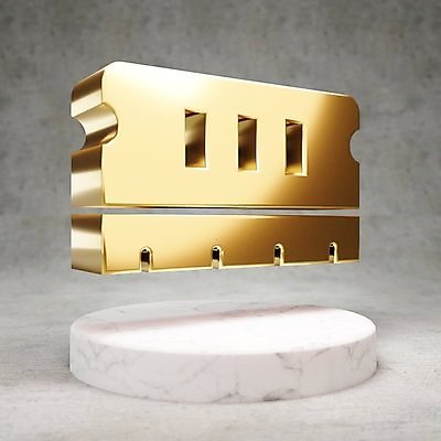 JPG 해외이미지 일러스트 사람없음 3D 디지털 금색 황금 메모리칩 심볼 광택 메모리장치 해외일러스트 컬러 장비 부속품 디지털합성 파일형식 이미지허브