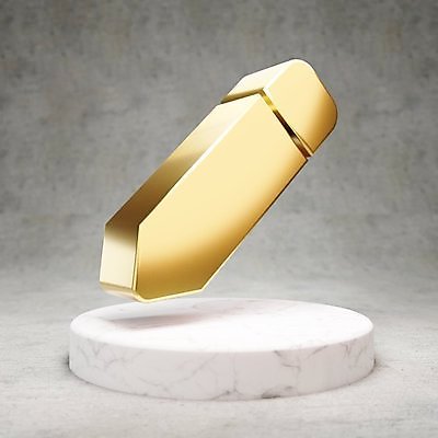 JPG 해외이미지 일러스트 사람없음 펜 3D 디지털 금색 황금 심볼 광택 해외일러스트 컬러 필기구 디지털합성 파일형식 이미지허브