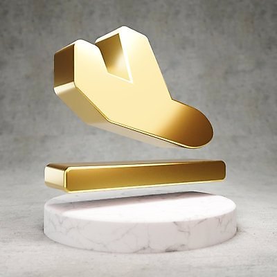 JPG 해외이미지 일러스트 사람없음 3D 디지털 금색 황금 심볼 광택 착륙 해외일러스트 컬러 디지털합성 파일형식 이미지허브