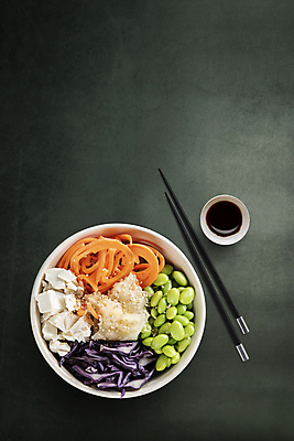 포토 JPG 해외이미지 채소 젓가락 회색배경 사람없음 건강식 카피스페이스 포케 해외포토 음식 백그라운드 수저 공백 회색 파일형식 이미지허브