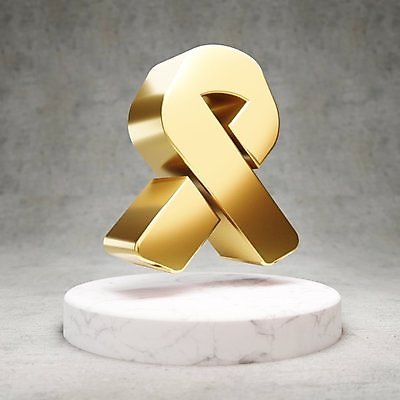 JPG 해외이미지 리본 일러스트 사람없음 3D 디지털 금색 황금 심볼 광택 해외일러스트 컬러 디지털합성 파일형식 이미지허브