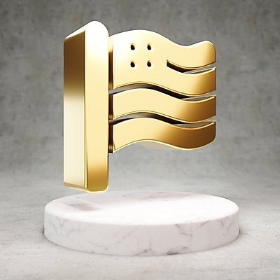 JPG 해외이미지 일러스트 사람없음 3D 디지털 미국 금색 황금 성조기 심볼 광택 해외일러스트 컬러 북아메리카 국기 디지털합성 파일형식 이미지허브