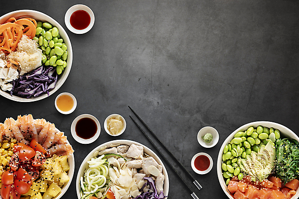 포토 JPG 해외이미지 채소 젓가락 회색배경 사람없음 건강식 카피스페이스 포케 해외포토 음식 백그라운드 수저 공백 회색 파일형식 이미지허브