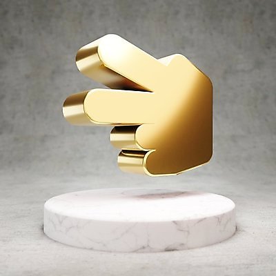 JPG 해외이미지 일러스트 손짓 사람없음 3D 디지털 금색 황금 심볼 손모양 광택 해외일러스트 모양 컬러 모션 디지털합성 파일형식 손_신체부위 이미지허브