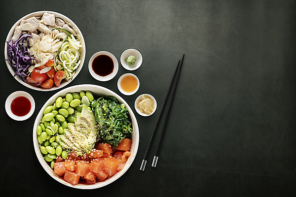 포토 JPG 해외이미지 채소 젓가락 회색배경 사람없음 신선 건강식 카피스페이스 포케 해외포토 음식 백그라운드 수저 공백 회색 파일형식 이미지허브