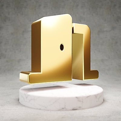 JPG 해외이미지 일러스트 사람없음 3D 문 디지털 금색 오픈 황금 심볼 광택 해외일러스트 컬러 디지털합성 파일형식 이미지허브