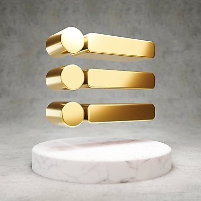 JPG 해외이미지 일러스트 사람없음 3D 디지털 금색 황금 심볼 광택 목차 해외일러스트 컬러 디지털합성 파일형식 이미지허브