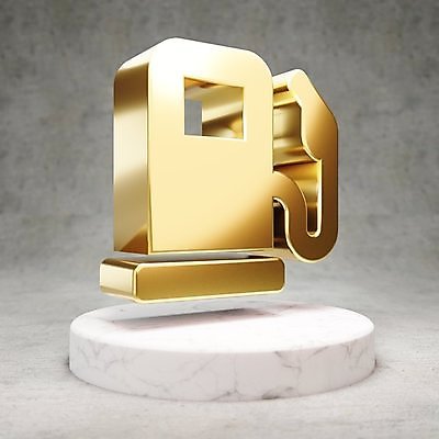 JPG 해외이미지 일러스트 사람없음 3D 디지털 금색 황금 심볼 광택 연료 주유기 해외일러스트 컬러 기계 디지털합성 주유 파일형식 이미지허브