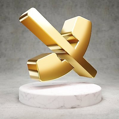 JPG 해외이미지 일러스트 사람없음 3D 디지털 금지 금색 황금 심볼 광택 통화 통화금지 해외일러스트 컬러 모션 디지털합성 파일형식 이미지허브