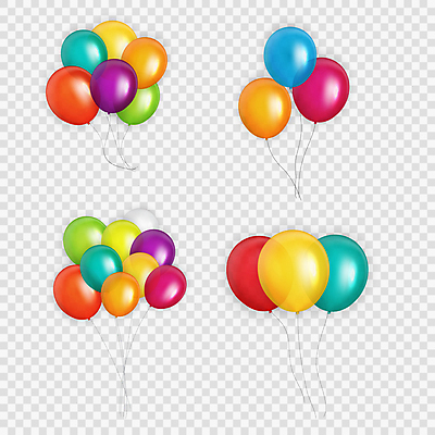 JPG 해외이미지 일러스트 사람없음 컬러풀 이벤트용품 풍선 해외일러스트 컬러 이벤트 오브젝트 파일형식 이미지허브