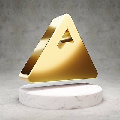 JPG 해외이미지 일러스트 산 사람없음 3D 디지털 금색 황금 심볼 광택 해외일러스트 컬러 디지털합성 파일형식 이미지허브