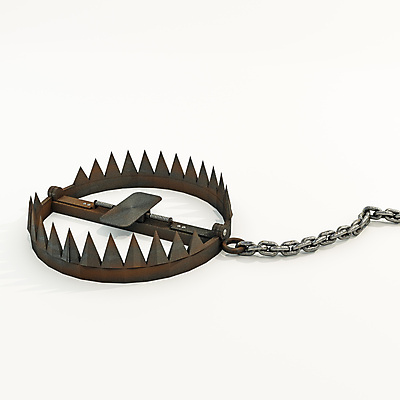 포토 JPG 해외이미지 경고 사람없음 3D 금속 오픈 위험 오브젝트 사냥 올가미 철강 해외포토 컨셉 재질 디지털합성 파일형식 이미지허브