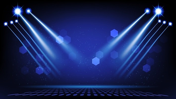 EPS 해외이미지 디자인 백그라운드 일러스트 벽지 추상 미래 조명 바닥 이벤트 내부 파란색 빛 파티 우주 디지털 검은색 어둠 콘서트 공연 방 무대 램프 점 발표 복도 야간 클럽 전자 네온 쇼 장면 스포트라이트 빛망울 광 효과 해외일러스트 자연요소 컬러 컨셉 무늬 파일형식 벡터 이미지허브
