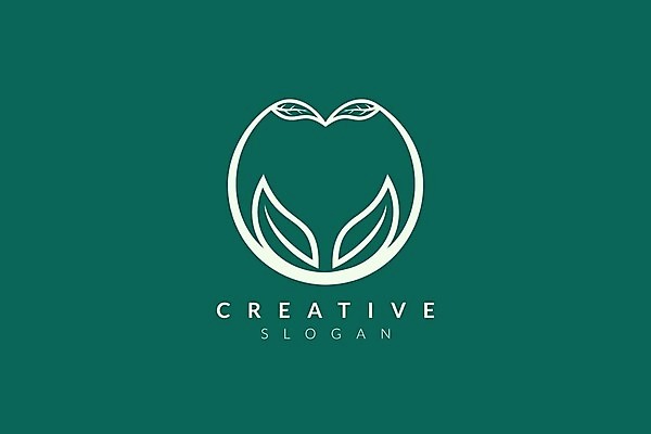 EPS 해외이미지 잎 일러스트 회사 명함 사람없음 농장 새싹 심볼 해외일러스트 식물 농업 비즈니스 파일형식 벡터 이미지허브