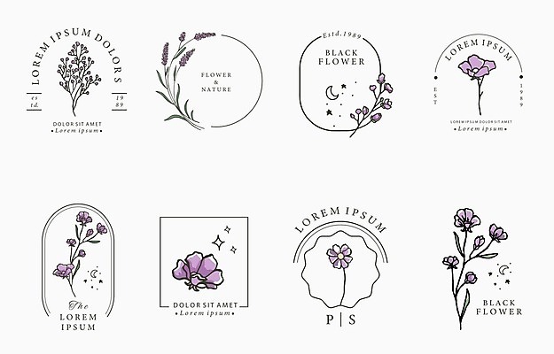 EPS 해외이미지 꽃 잎 라인일러스트 일러스트 사람없음 원형 분위기 초승달 정사각형 감성 라벤더 타원형 잎줄기 해외일러스트 도형 식물 줄기 컨셉 달 허브 파일형식 벡터 이미지허브