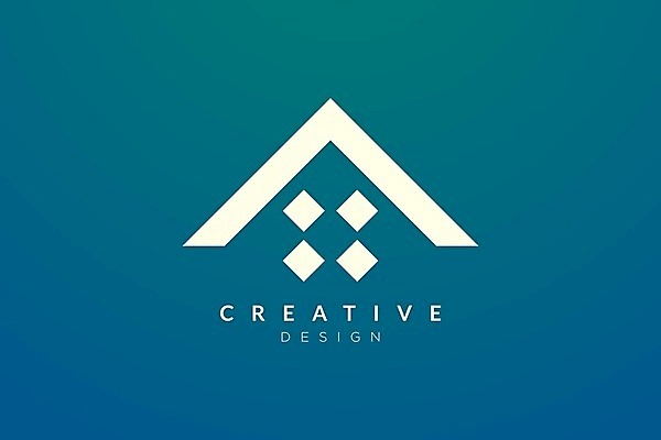 EPS 해외이미지 일러스트 회사 명함 지붕 사람없음 파란색 심볼 해외일러스트 컬러 비즈니스 파일형식 벡터 이미지허브