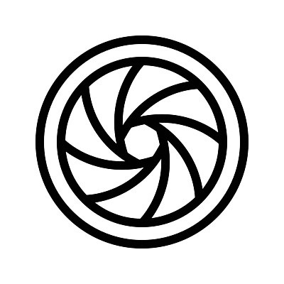 EPS 해외이미지 직업 일러스트 프레임 그래픽 카메라 사진촬영 장비 흰색 원형 필름 영화 슛 안과 동영상 셔터 고립 해외일러스트 도형 컬러 문화예술 병원 전자제품 촬영 파일형식 벡터 이미지허브