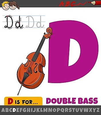 EPS 해외이미지 알파벳 영어 여자 교육 남자 얼굴 어린이 일러스트 색연필 영어교육 소년 타이포그라피 두명 보라색 D 콘트라베이스 어린이만 해외일러스트 문자 컬러 현악기 학용품 사람 신체부위 파일형식 벡터 이미지허브