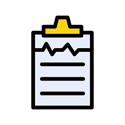 EPS 해외이미지 종이 과학 일러스트 건강 병원 약 자료 환자 정보 하트 맥박 오브젝트 사인 보고서 문서 파일 시트 고립 돌봄 서류판 심장병 해외일러스트 모양 의학 모션 사무용품 질병 파일형식 벡터 이미지허브