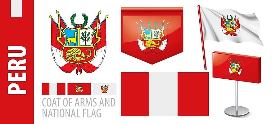 EPS 해외이미지 디자인 배너 여행 백그라운드 일러스트 휴가 그래픽 세트 세계 자유 축하 깃발 수집 심볼 사인 신분 깃대 애국심 고립 독립 전국 정부 정치 페루 해외일러스트 컨셉 남아메리카 파일형식 벡터 이미지허브