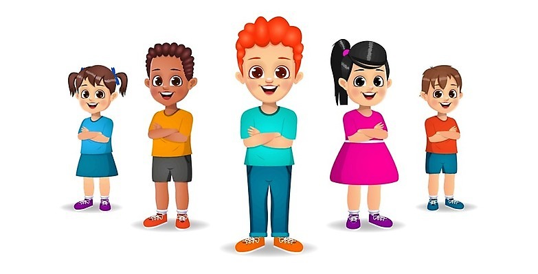 EPS 해외이미지 백인 캐릭터 학생 라이프스타일 손 교육 행복 감정 얼굴 어린이 포즈 일러스트 학교 함께함 서기 미소 사람 소년 파란색 친구 갈색 유치원 기쁨 흰색 표현 만화 팔 고립 해외일러스트 일러캐릭터 서양인 남자 컬러 컨셉 관계 모션 표정 생활 신체부위 파일형식 벡터 이미지허브