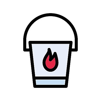 EPS 해외이미지 모래 일러스트 불 불꽃 손잡이 안전 빨간색 물 금속 장비 공구 긴급 업무 액체 구출 플랫 역 보호 위험 소방관 양동이 서비스 사인 보안 고립 재앙 해외일러스트 자연요소 컬러 컨셉 교통시설 재질 도구 작업 구조원 소방 파일형식 벡터 직업 교통 시설 이미지허브