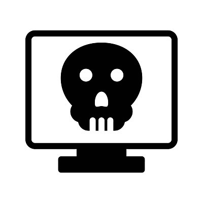 EPS 해외이미지 디자인 컨셉 인터넷 일러스트 모바일 그래픽 노트북 컴퓨터 디지털 스크린 모니터 웹 속임수 메시지 플랫 바이러스 위험 알림 심볼 사인 보안 온라인 경보 소프트웨어 스팸 악성코드 오류 해외일러스트 안전 전자제품 파일형식 벡터 이미지허브