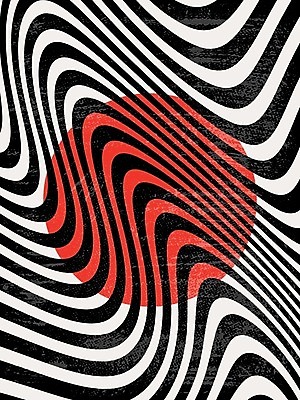 EPS 해외이미지 선 일러스트 사람없음 원형 그림 웨이브 미니멀 해외일러스트 도형 파일형식 벡터 이미지허브