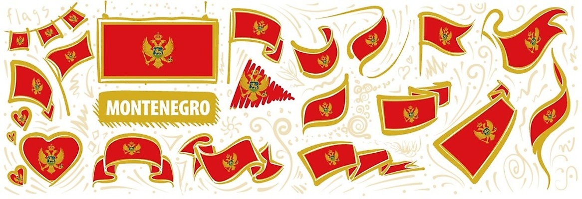 EPS 해외이미지 디자인 배너 유럽 리본 여행 백그라운드 일러스트 휴가 그래픽 세트 세계 자유 하트 축하 깃발 역사 수집 심볼 사인 신분 테이프 깃대 애국심 고립 독립 몬테네그로 엘리먼트 전국 정부 정치 해외일러스트 모양 나라 컨셉 문구용품 파일형식 벡터 이미지허브