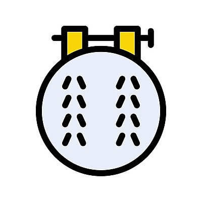 EPS 해외이미지 디자인 옷 일러스트 세트 유행 기계 장비 직물 뜨개질 실 옷걸이 바느질 가죽 롤 실타래 재단 양모 고립 골무 핸드메이드 해외일러스트 취미 파일형식 벡터 이미지허브