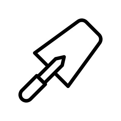 EPS 해외이미지 직업 디자인 실루엣 산업 백그라운드 농업 일러스트 벽돌 노동자 손잡이 농장 금속 장비 기구 도구 공구 업무 플랫 수리 모종삽 심볼 오브젝트 사인 원예 심플 고립 미장 석공 해외일러스트 재질 촬영기법 취미 작업 삽 파일형식 벡터 이미지허브