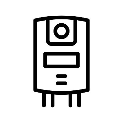 EPS 해외이미지 디자인 산업 일러스트 가정 주택 내부 물 전자제품 기계 에너지 뜨거움 난방기 버너 심볼 탱크 가스 온도 고립 보일러 설치 안락 해외일러스트 자연요소 컨셉 건물 난방용품 파일형식 벡터 이미지허브
