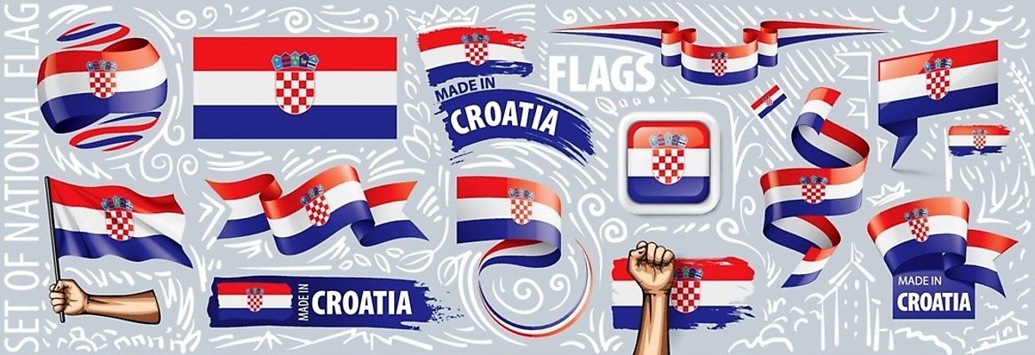 EPS 해외이미지 손 디자인 배너 유럽 리본 백그라운드 일러스트 휴가 그래픽 세트 세계 자유 코트 하트 축하 깃발 직물 수집 심볼 사인 신분 테이프 깃대 크로아티아 애국심 고립 독립 자그레브 전국 정부 정치 해외일러스트 모양 나라 컨셉 문구용품 신체부위 외투 파일형식 벡터 이미지허브