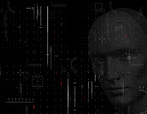 포토 JPG 해외이미지 얼굴 선 과학 백그라운드 컨셉 일러스트 상상 미래 기술 흑백 사람없음 머리 3D 디지털 어둠 희망 기계 사이버 로봇 코 전자 인공 지능 테크노 가상 환상 해외일러스트 감정 촬영기법 신체부위 디지털합성 파일형식 이미지허브