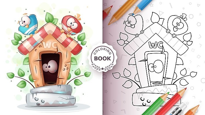 EPS 해외이미지 동물 캐릭터 디자인 감정 포스터 어린이 일러스트 조류 휴가 선물 미소 책 반려동물 장난감 페인트 축하 아기 인사 신용카드 생일 유머 인쇄 시원함 만화 화장실 그림 코믹 페이지 변기통 해외일러스트 일러캐릭터 기념일 컨셉 표정 사람 금융 예절 파일형식 벡터 이미지허브