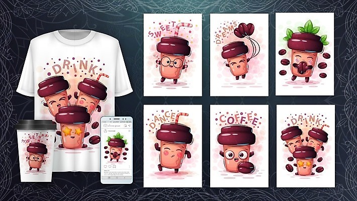 EPS 해외이미지 동물 캐릭터 행복 감정 커피 음료 어린이 음악 음식 티셔츠 잎 일러스트 휴가 아이디어 미소 컵 반려동물 식당 꿈 축하 춤 아기 인사 신용카드 생일 그리기 유머 차 달콤 시원함 낟알 만화 그림 목업 해외일러스트 일러캐릭터 식물 식기 기념일 컨셉 셔츠 모션 문화예술 표정 사람 금융 상점 예절 맛 파일형식 벡터 이미지허브