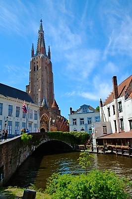 포토 JPG 해외이미지 해외 유럽 여행 휴가 벽돌 사람없음 관광지 교회 탑 세계문화유산 도시 중세 운하 벨기에 종탑 고딕 해외포토 건축물 나라 종교건축 건물 문화재 역사 서유럽 파일형식 이미지허브