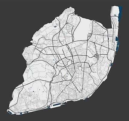 EPS 해외이미지 디자인 포스터 도로 길 여행 백그라운드 지도 일러스트 파노라마 그래픽 장식 강 도시풍경 여행객 도시 고속도로 도심 계획 인쇄 땅 포르투갈 윤곽 영토 지역 타운 대도시 네비게이션 리스본 방법 디테일 해외일러스트 유럽 컨셉 교통시설 촬영기법 사람 풍경 파일형식 벡터 나라 교통 시설 이미지허브