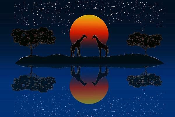 EPS 해외이미지 나무 동물 배너 커플 공원 실루엣 별 지구 야생동물 여행 오렌지 일러스트 아프리카 자연 하늘 휴가 파노라마 그림자 사랑 풍경 성인 물 여름 강 태양 반사 일출 환경 검은색 황혼 일몰 새벽 달 야간 기린 사파리 케냐 남쪽 사하라 아카시아 사바나 세렝게티 해외일러스트 자연요소 식물 계절 공공시설 감정 나라 컬러 과일 포유류 관계 촬영기법 사람 노을 사막 방향 생태계 파일형식 벡터 이미지허브