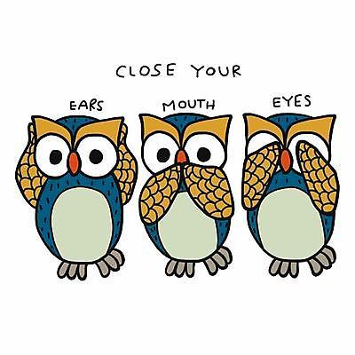 EPS 해외이미지 컨셉 불교 일러스트 세마리 말하기 사람없음 침묵 금지 입 귀 부엉이 얼굴가리기 해외일러스트 종교 모션 조류 3 신체부위 소리 가림 파일형식 벡터 이미지허브