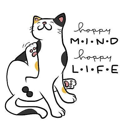 EPS 해외이미지 한마리 일러스트 사람없음 반려동물 고양이 손그림 반려묘 긁기 해외일러스트 동물 1 포유류 모션 파일형식 벡터 이미지허브