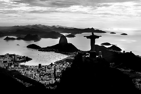 포토 JPG 해외이미지 실루엣 여행 파노라마 풍경 사람없음 조각상 검은색 흰색 브라질 해외포토 컬러 촬영기법 조형물 남아메리카 파일형식 이미지허브