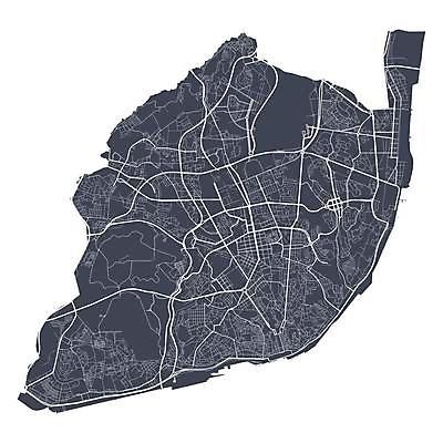 EPS 해외이미지 디자인 포스터 도로 여행 백그라운드 지도 패턴 일러스트 거리 풍경 그래픽 장식 물 흰색 도시 고속도로 도심 계획 인쇄 포르투갈 질감 지역 타운 대도시 네비게이션 리스본 지리 디테일 해외일러스트 자연요소 유럽 길 컬러 컨셉 무늬 교통시설 파일형식 벡터 나라 교통 시설 이미지허브