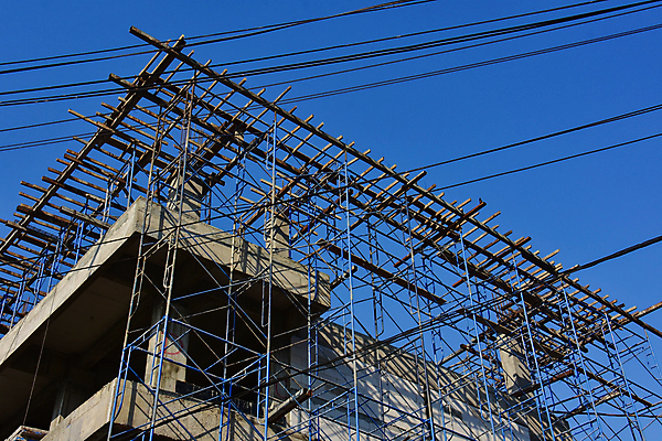 포토 JPG 해외이미지 주간 하늘 사람없음 야외 건물 건설현장 전선 철골 철근구조물 해외포토 자연요소 건축물 건설업 구조물 파일형식 이미지허브